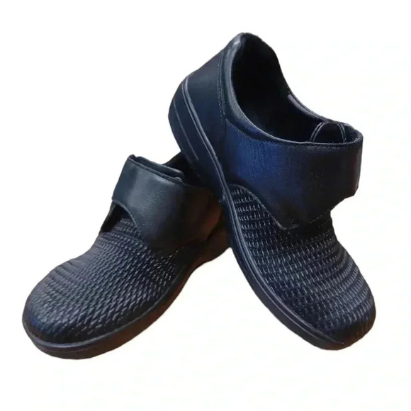 Propet Olivia Black Orthopedic Diabetic Loafer Size 8 WD - Picture 3 of 10